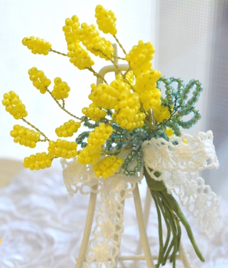 ビーズフラワー | 滋賀県立文化産業交流会館